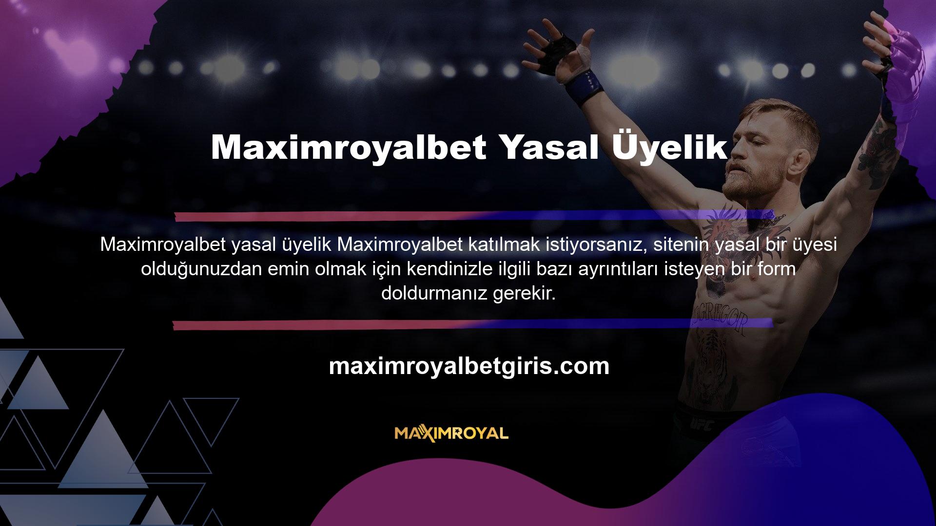 Web sitesini ziyaret ettiğinizde, çevrimiçi üyelik formunu tüm doğru ayrıntılarla doldurmanız gerekir